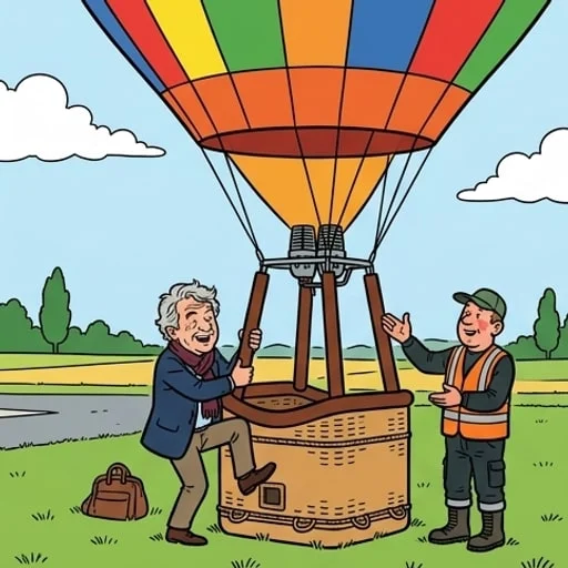 Borloo en montgolfière : dérive belge — illustration 1