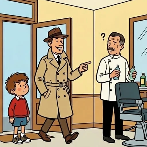 Chez le coiffeur - illustration 2