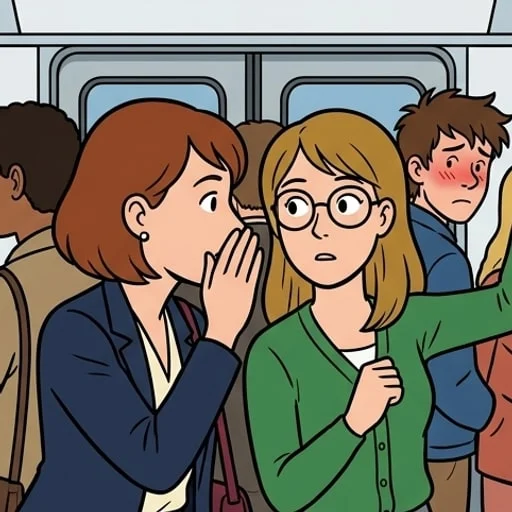 Heure de pointe dans le métro - illustration 2