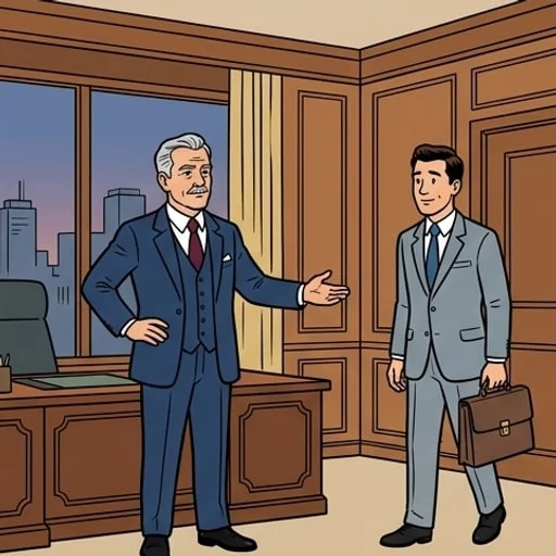 L’ascenseur social express — illustration 1