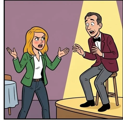 La blonde et le ventriloque - illustration 3