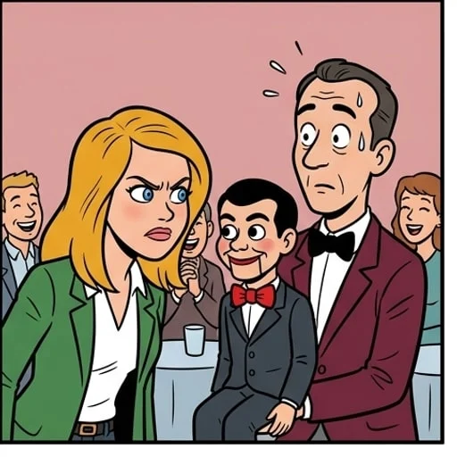La blonde et le ventriloque - illustration 4