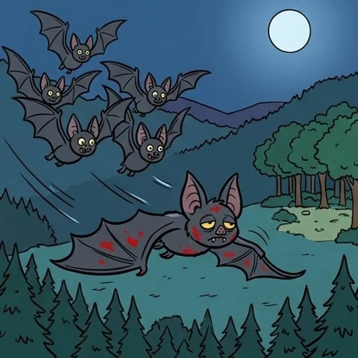 La chauve-souris vampire - illustration 3
