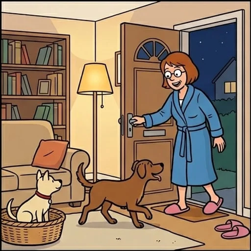 La chienne en chaleur — illustration 1