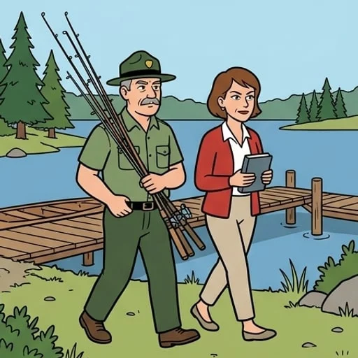 La pêche interdite — illustration 1