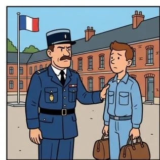 la-recrue-qui-destabilise-le-capitaine-111z6p-panel1 La recrue qui déstabilise le capitaine — illustration 1