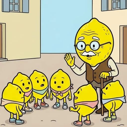 La sagesse du vieux citron - illustration 2