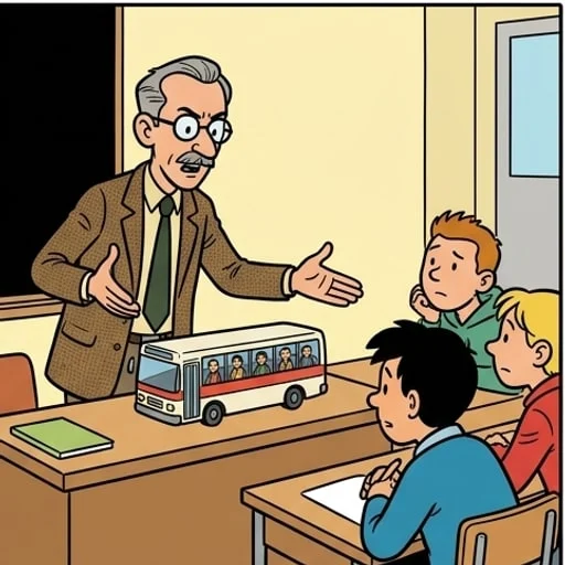 Le bus des nombres négatifs - illustration 2