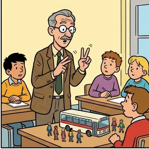 Le bus des nombres négatifs - illustration 3