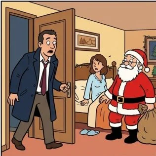 le-cadeau-de-noel-inattendu-111z6p-panel1 Le cadeau de Noël inattendu — illustration 1