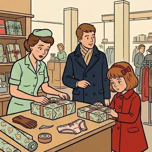 Le cadeau de Noël mal emballé - illustration 2