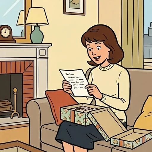 Le cadeau de Noël mal emballé - illustration 3