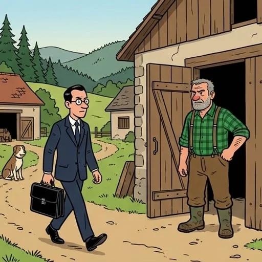 Le contrôle fiscal du fermier vosgien — illustration 1