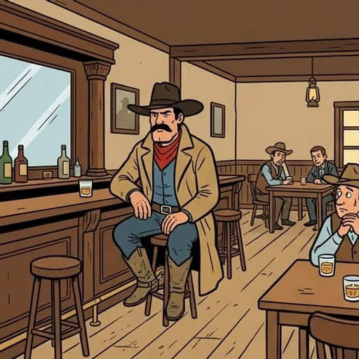Le cow-boy de Carson-City — illustration 1