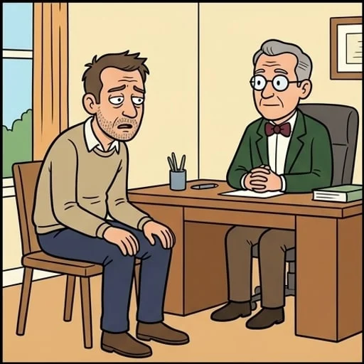 Psychiatre ou livreur de pizza, le patient choisit vite — illustration 1