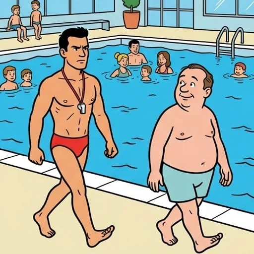 Piscine publique : le plongeoir aggrave toute l’affaire — illustration 1