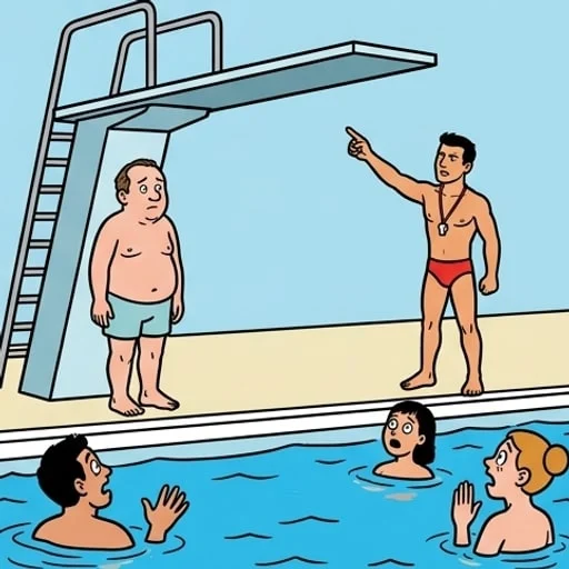 Le plongeoir de trop - illustration 4
