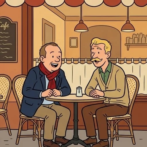 Le rêve des deux amis belges - illustration 1
