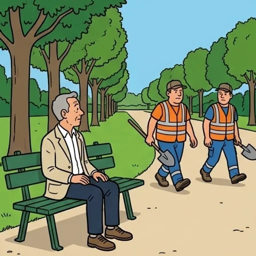 Les employés communaux du parc Borély — illustration 1