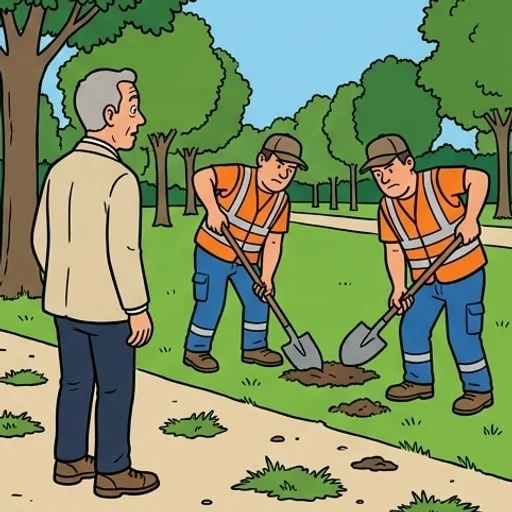 Les employés communaux du parc Borély - illustration 4