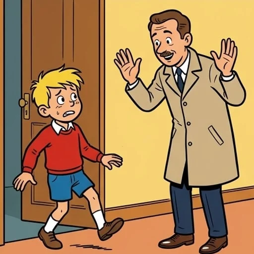 Monsieur Dupont sonne à la porte - illustration 3