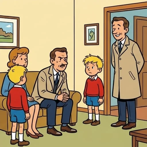 Monsieur Dupont sonne à la porte - illustration 4