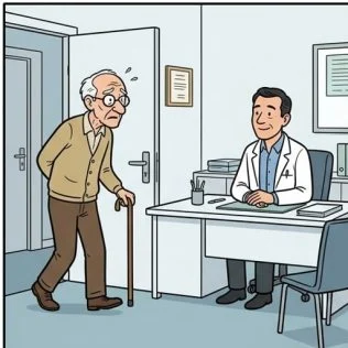 Docteur, 80 ans et une jeune amie très énergique