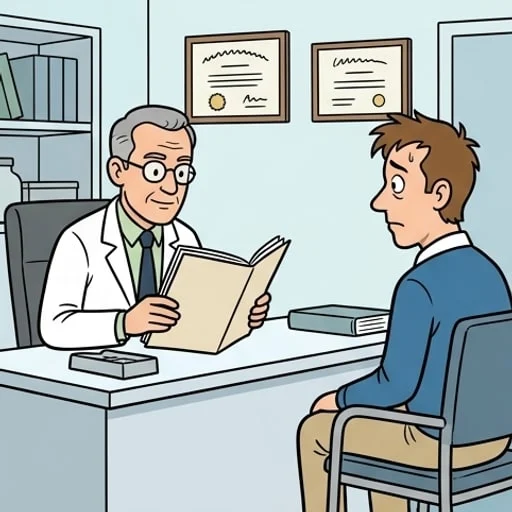 Quelle chance chez le docteur ! — illustration 1