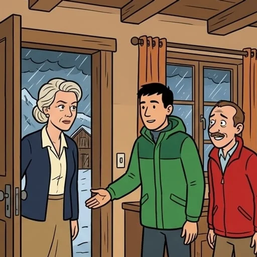 Robert, Raymond et la veuve de Chamonix - illustration 2