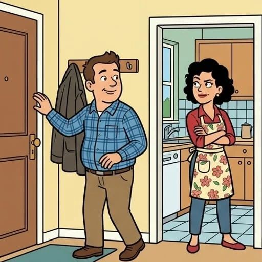 Un homme est marié depuis 2 semaines, et il veut faire… — illustration 1