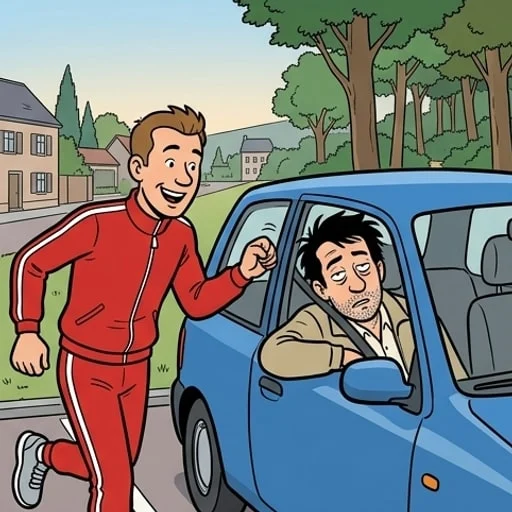 Un parking pas si tranquille - illustration 2